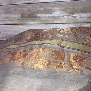 Gold/Bronze scarf